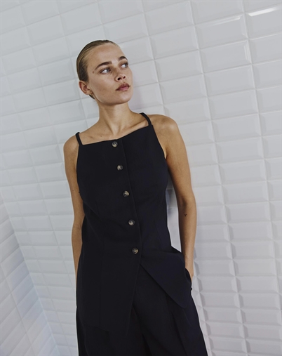 Withblack - WBLMaritsa Waistcoat - Black 